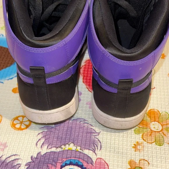 Jordan 1 KO high black field purple - Picture 4 of 4